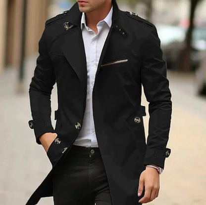 Gabriel – Gabardina Clásica de Invierno para Hombre