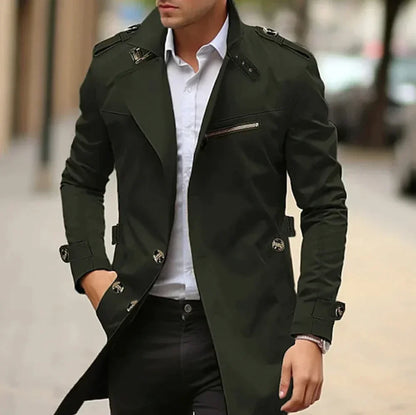Gabriel – Gabardina Clásica de Invierno para Hombre