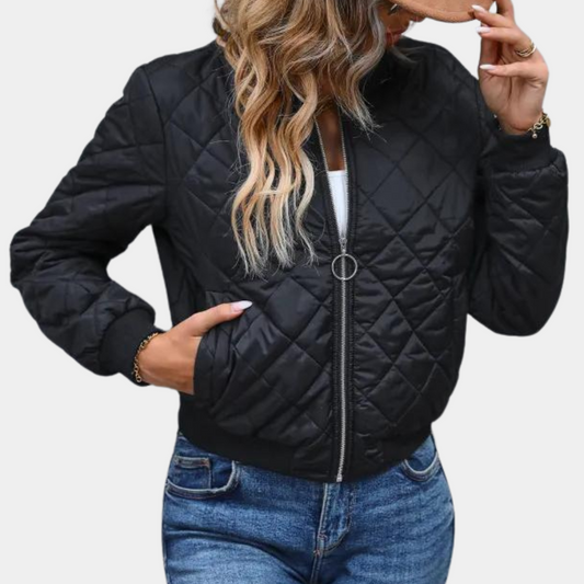 Bria – Chaqueta Acolchada Bomber para Mujer