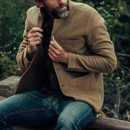 Leonardo - Chaqueta ligera de punto con bolsillos hombre