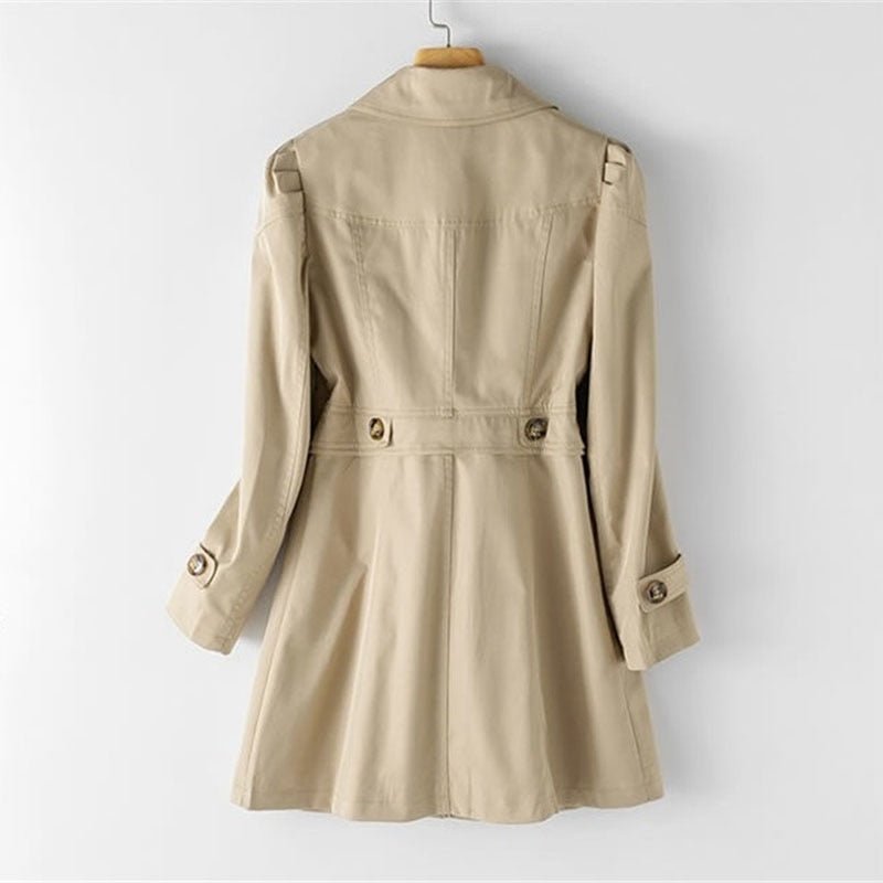 Clara – Gabardina ligera de estilo clásico