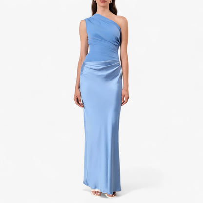 Clara – Vestido de fiesta asimétrico largo