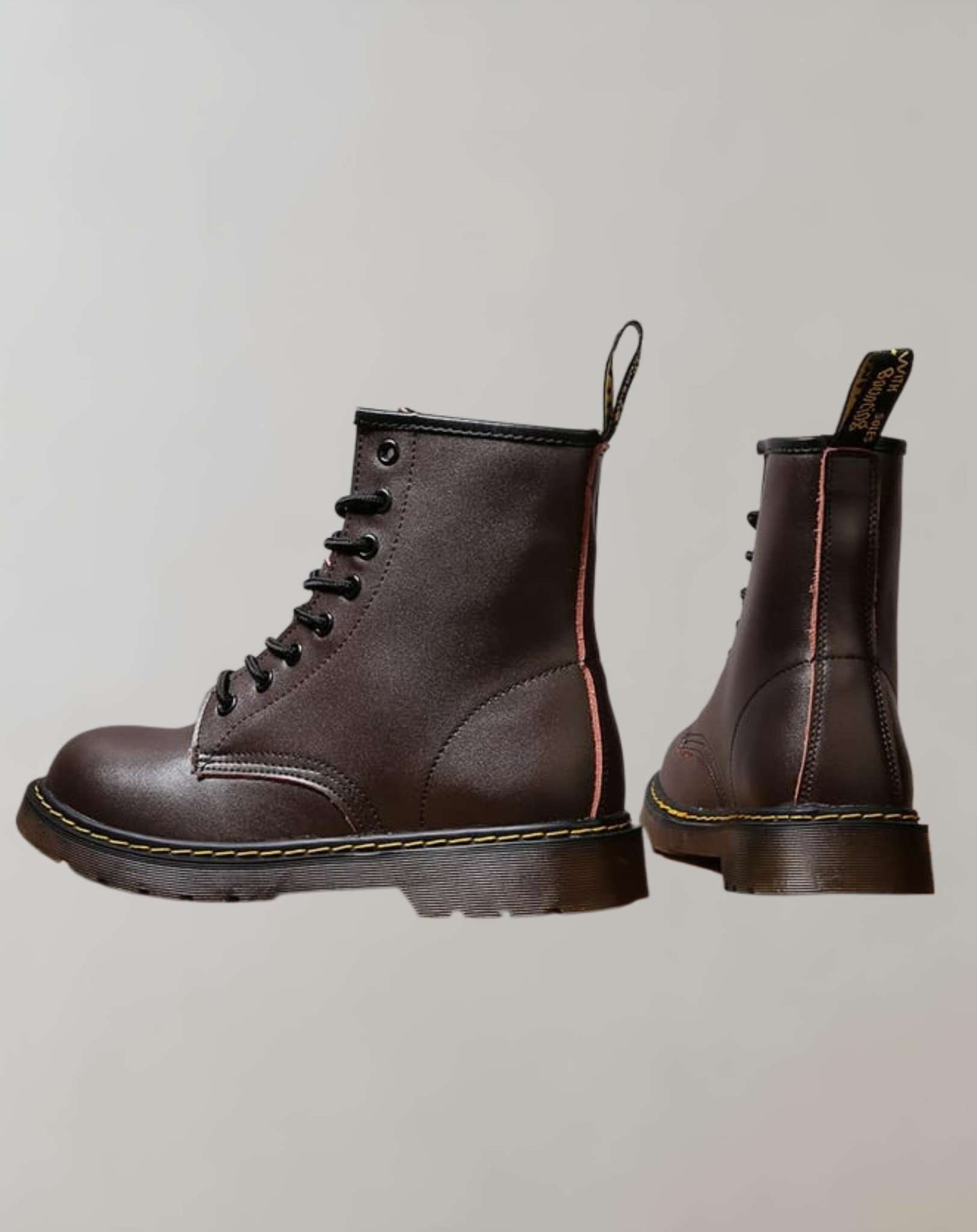 Hendrik | Botas de invierno de cuero de corte alto