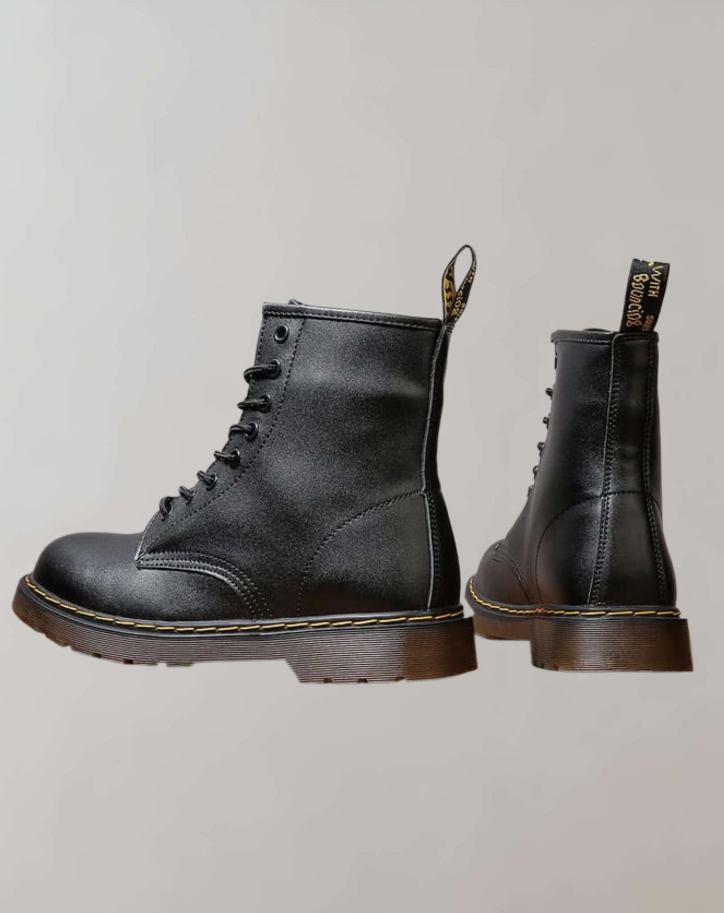 Hendrik | Botas de invierno de cuero de corte alto