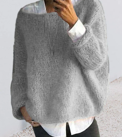 Lucía – Jersey Oversize de Punto Suave