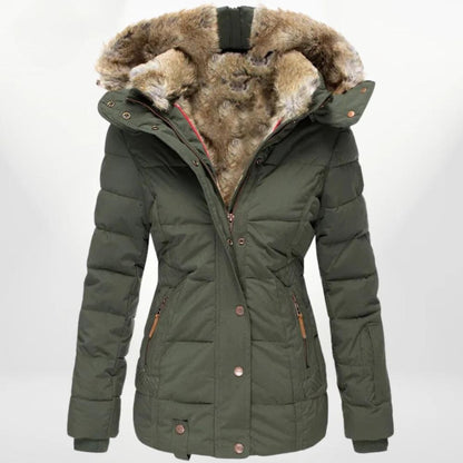 Linde – Chaqueta Acolchada con Forro de Pelo Sintético
