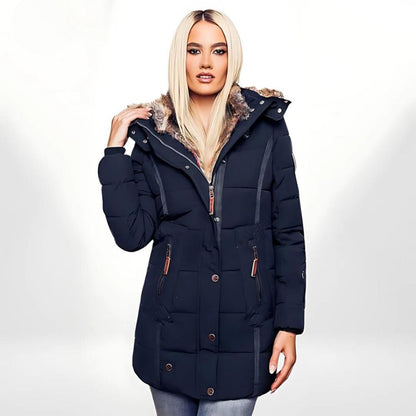Linde – Chaqueta Acolchada con Forro de Pelo Sintético