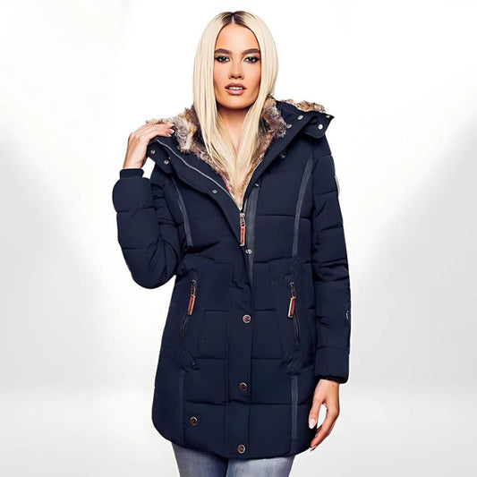 Linde – Chaqueta Acolchada con Forro de Pelo Sintético