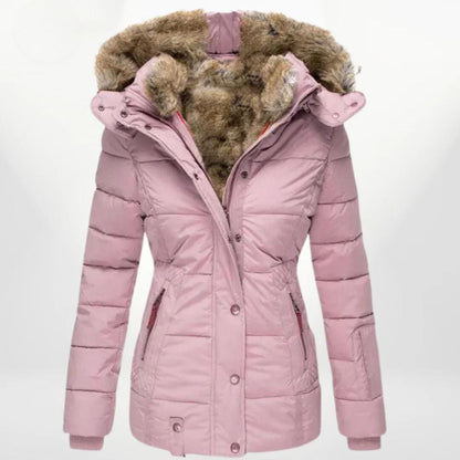 Linde – Chaqueta Acolchada con Forro de Pelo Sintético