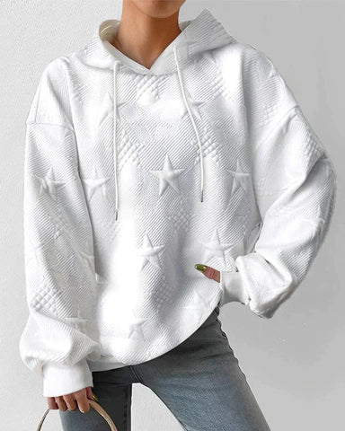 Luisa – Sudadera con capucha de estrellas