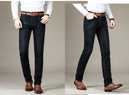 Diego - Pantalón vaquero elástico de hombre corte slim