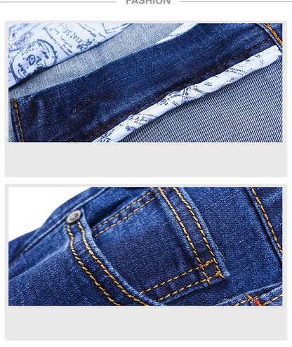 Diego - Pantalón vaquero elástico de hombre corte slim