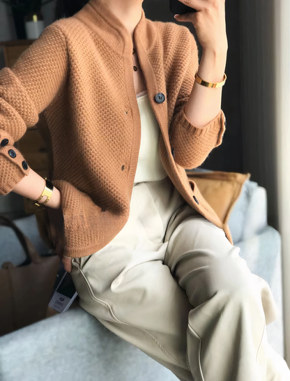 Elisa – Cárdigan de Invierno de Cashmere para Mujer