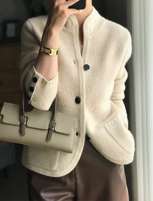Elisa – Cárdigan de Invierno de Cashmere para Mujer