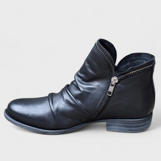 Aurora - Botines de mujer con cremallera lateral