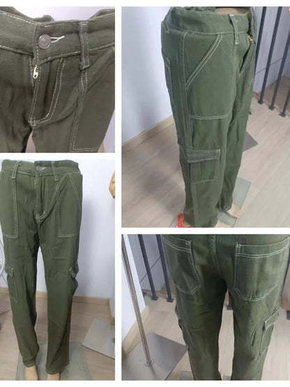 Xenia | Pantalones cargo con múltiples bolsillos