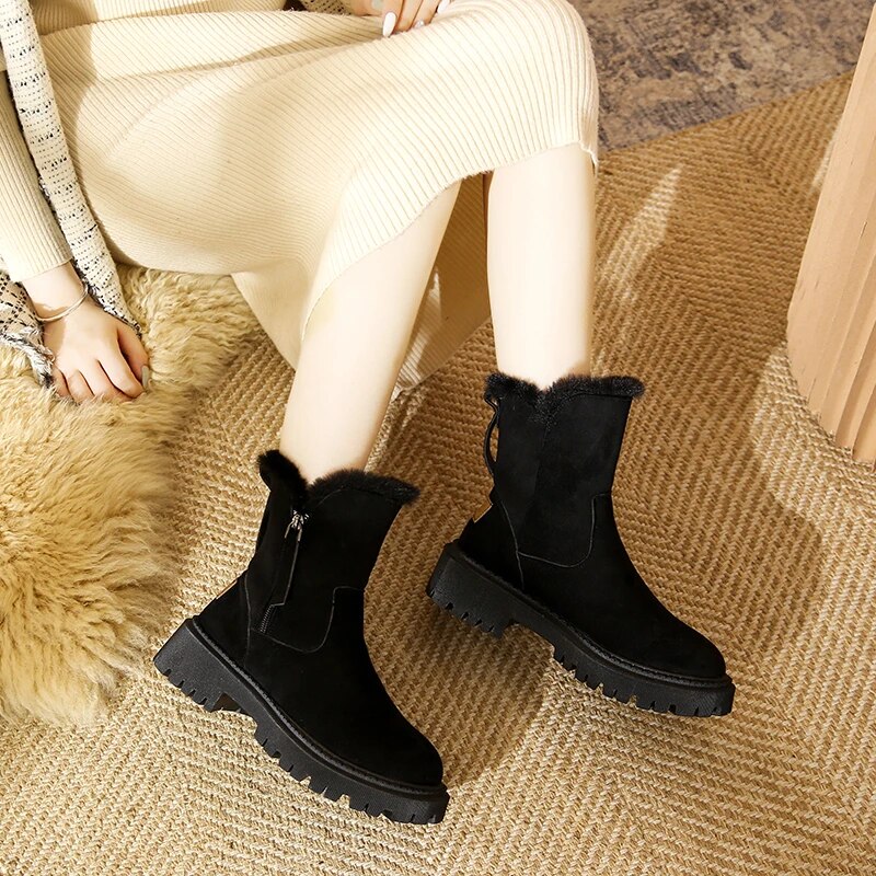 Mahryah | Botas de nieve con plataforma