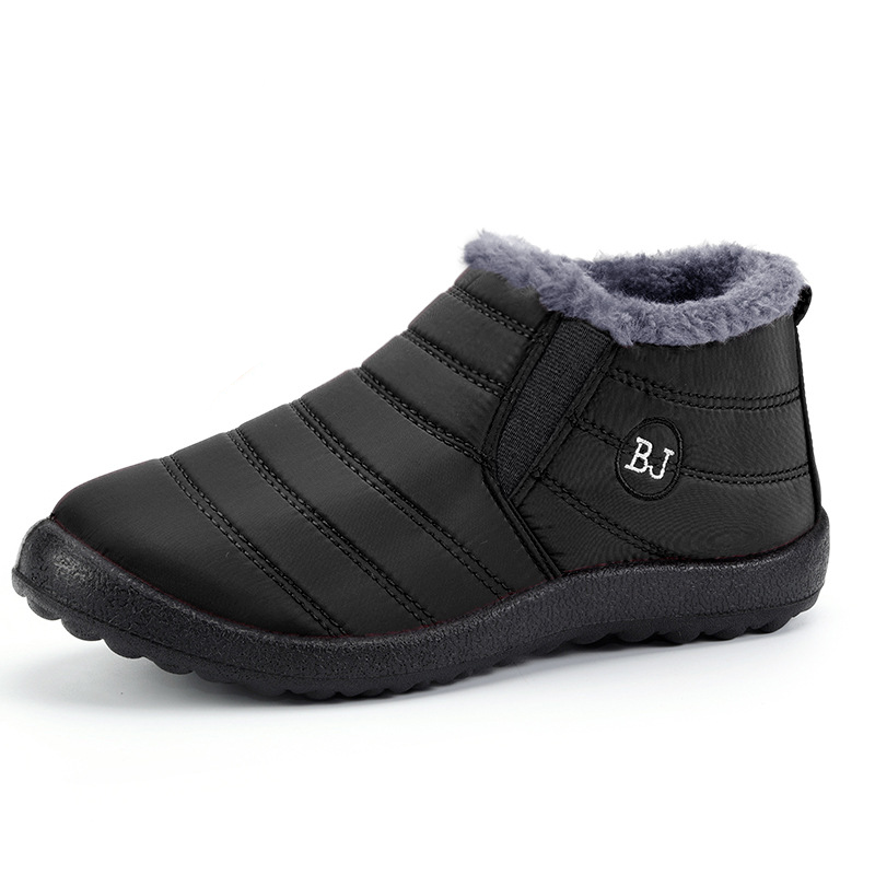 Carla - Botines acolchados para mujer con forro de felpa
