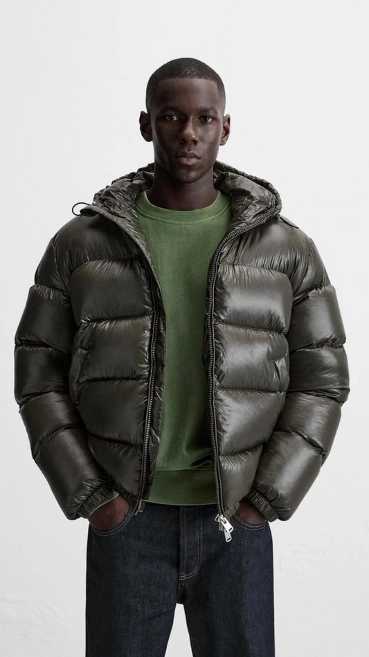 Atlas – Chaqueta acolchada de hombre con capucha