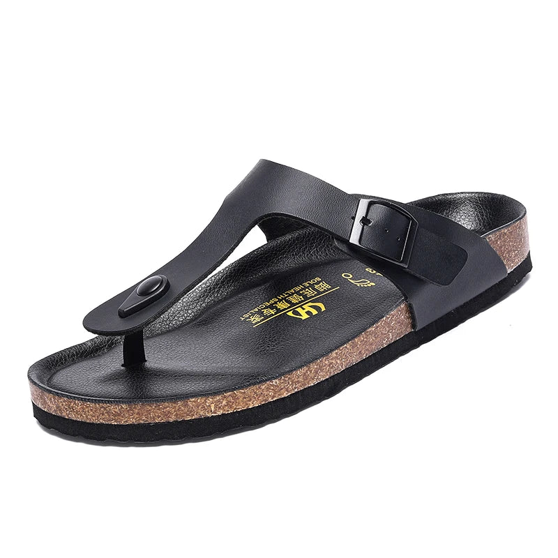 David | Sandalias de cuero lujosas