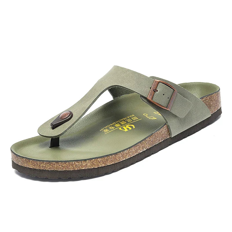 David | Sandalias de cuero lujosas