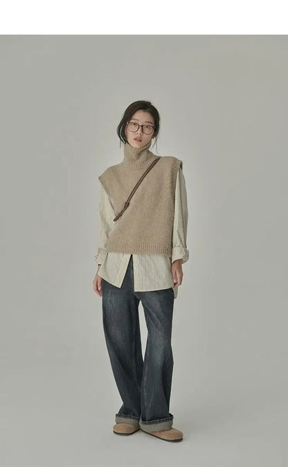 Camila | Cuello alto vintage