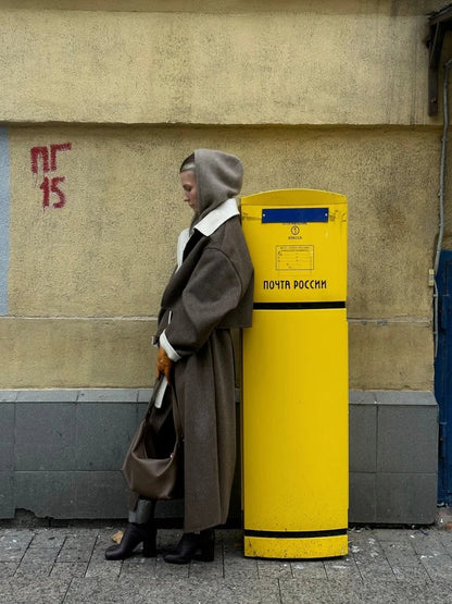 Joana | Abrigo trench largo y grueso para mujeres, cómodo para el invierno