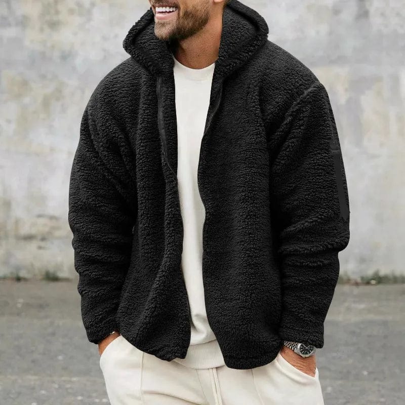 Mateo – Chaqueta de borreguito con capucha