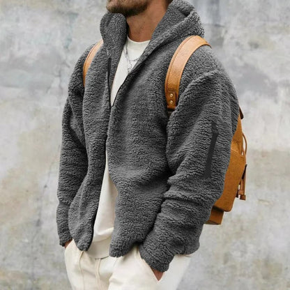 Mateo – Chaqueta de borreguito con capucha