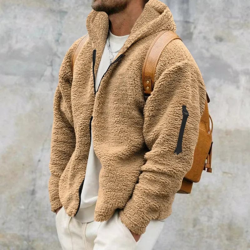 Mateo – Chaqueta de borreguito con capucha