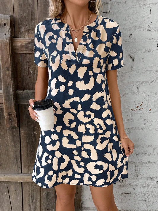Ana | Vestido mini v-cuello casual