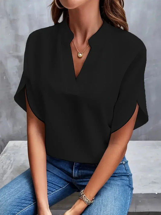 Ivanna | Blusa de chiffon elegante y lujosa para mujeres