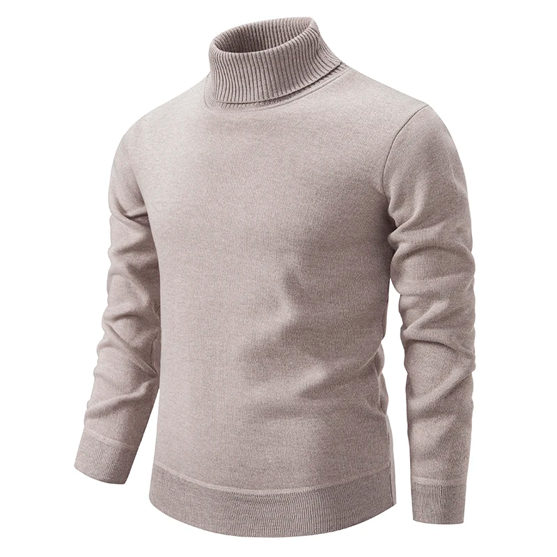 Noah – Suéter de Algodón de Cuello Alto para Hombre