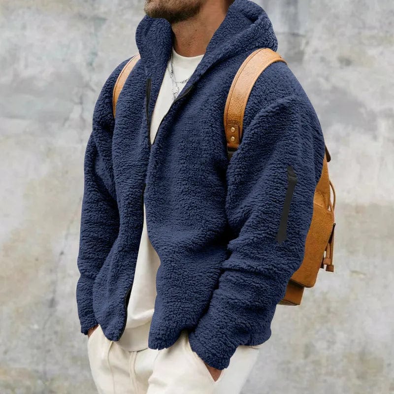 Mateo – Chaqueta de borreguito con capucha