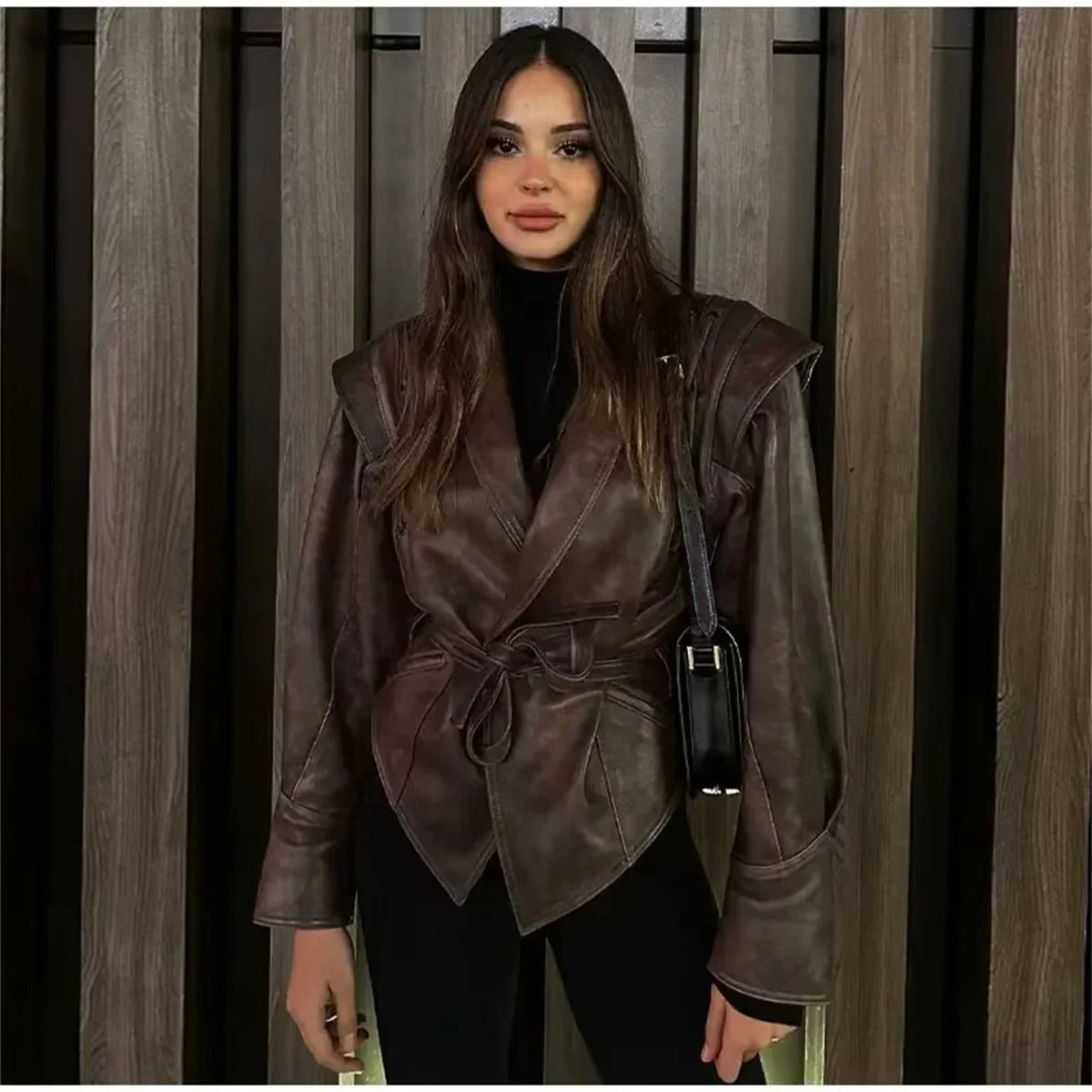 Aylin | Chaqueta de cuero para mujer para la calle de moda