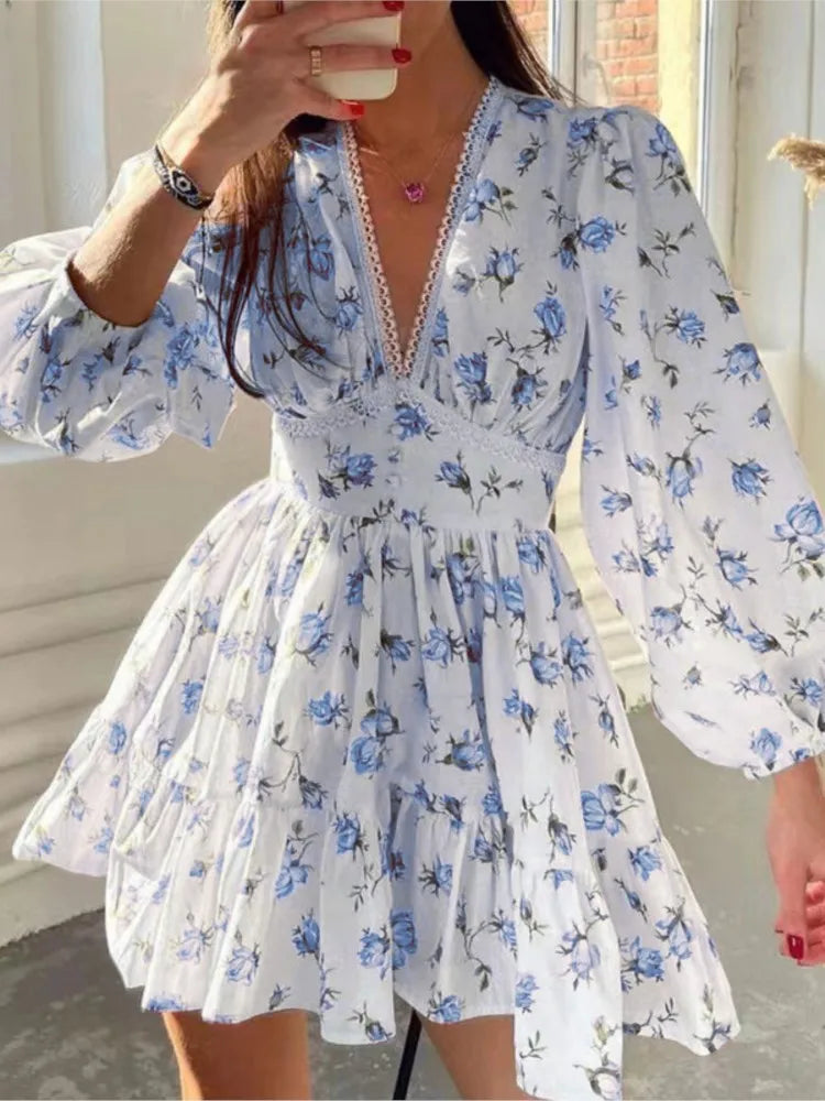 Elena | Vestido corto con encaje