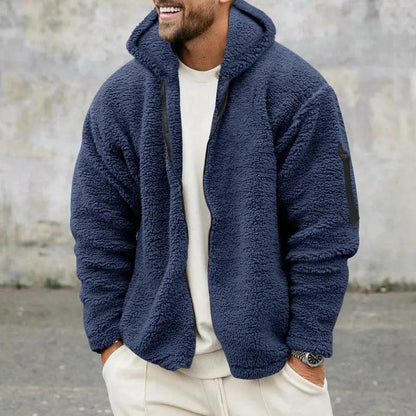Mateo – Chaqueta de borreguito con capucha