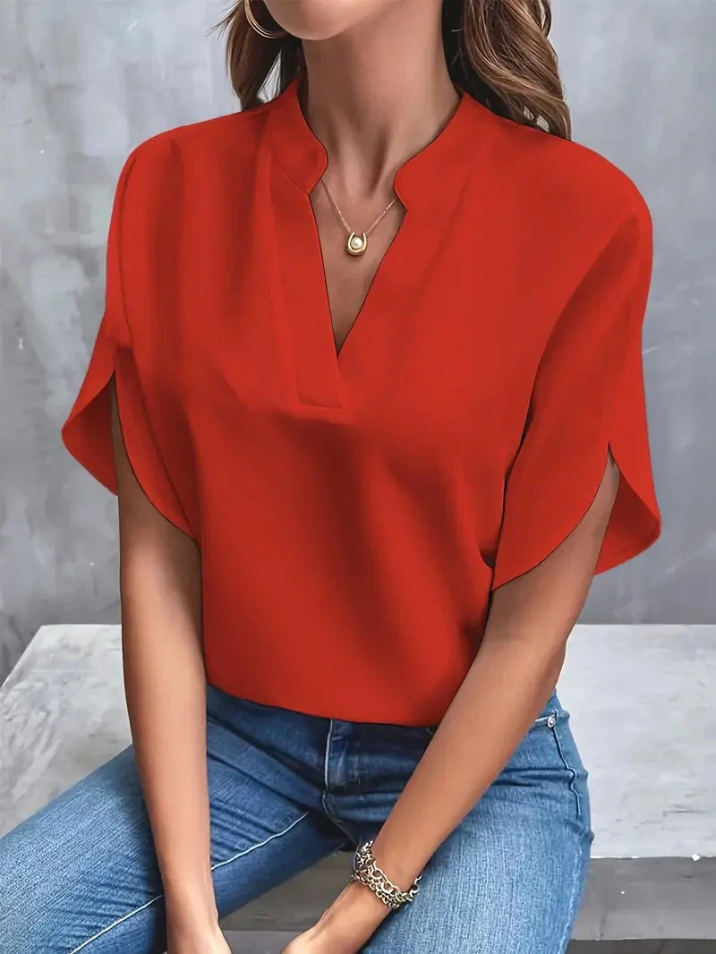 Ivanna | Blusa de chiffon elegante y lujosa para mujeres