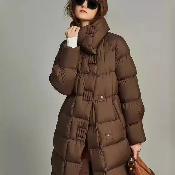 Katalina | Abrigo de invierno grueso para mujeres, cálido y elegante