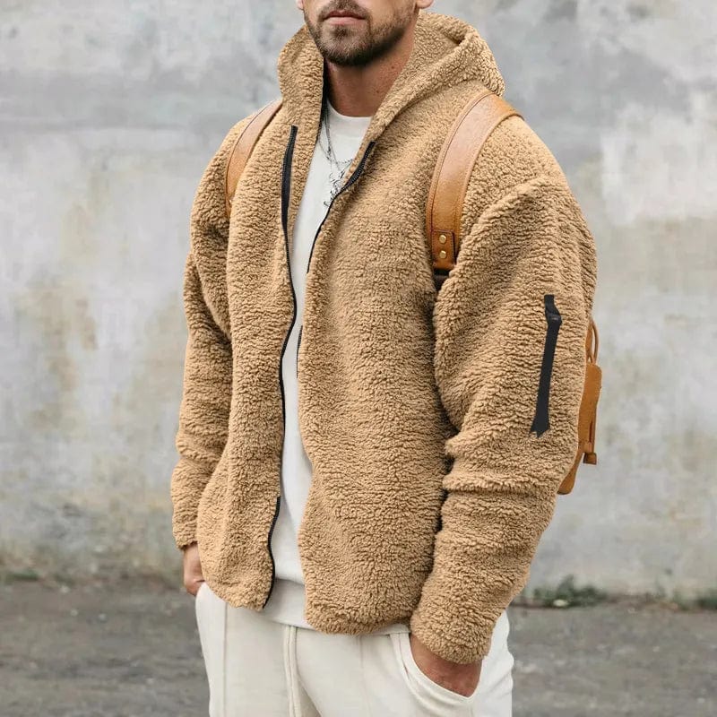 Mateo – Chaqueta de borreguito con capucha