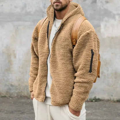 Mateo – Chaqueta de borreguito con capucha