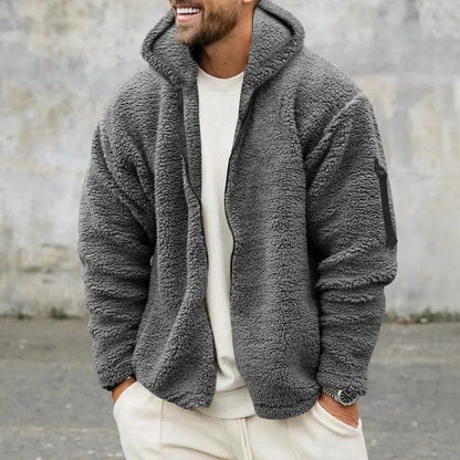 Mateo – Chaqueta de borreguito con capucha