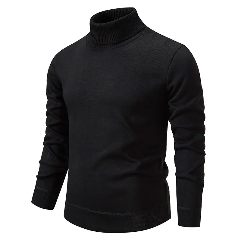 Noah – Suéter de Algodón de Cuello Alto para Hombre