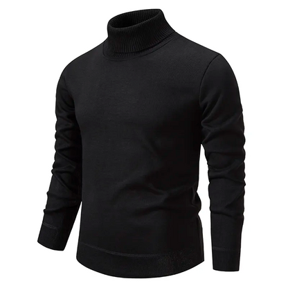 Noah – Suéter de Algodón de Cuello Alto para Hombre