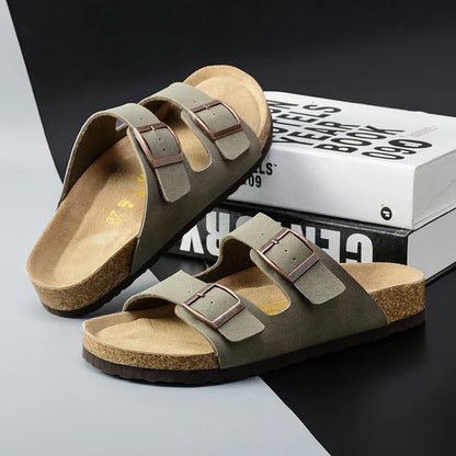 David | Sandalias de cuero lujosas