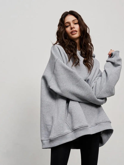 Gysela | Sudadera con capucha gruesa y cálida para mujer, invierno