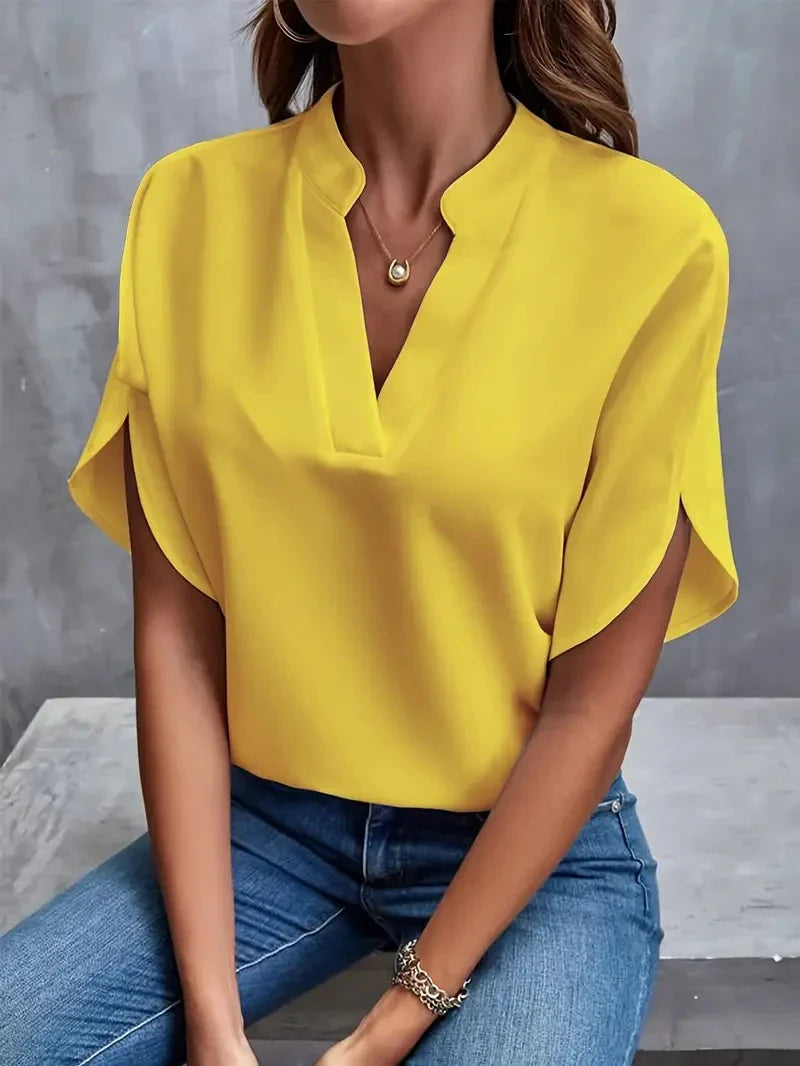 Ivanna | Blusa de chiffon elegante y lujosa para mujeres