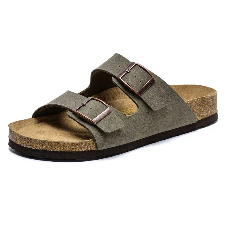 David | Sandalias de cuero lujosas