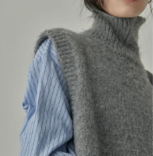Camila | Cuello alto vintage