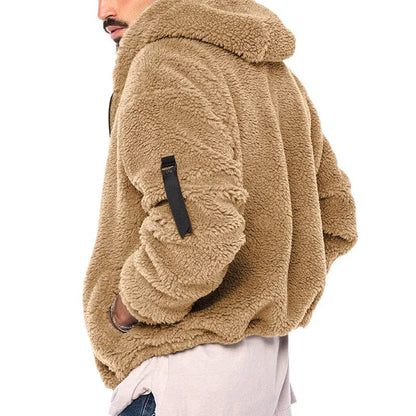 Mateo – Chaqueta de borreguito con capucha